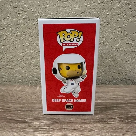 Funko POP! The Simpsons Deep Space Homer Simpson Figure #1653 - Picture 5 of 7